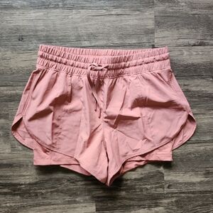 90 Degree By Reflex Pink Athletic Shorts
